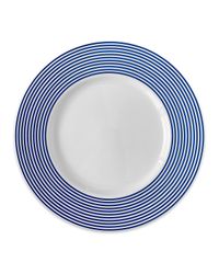 Newport Racing Stripe Rimmed Salad Plates, Set of 4