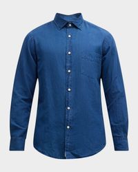 Men's Clifton Denim Casual Button-Down Shirt