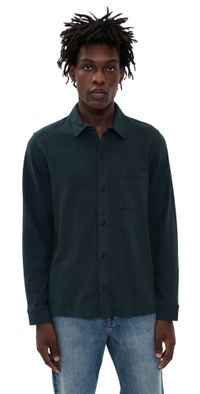 Vince Sueded Jersey Button Down Country Racer XL
