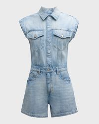 Lennox Denim Romper