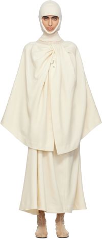 ISSEY MIYAKE Off-White Entwine Cardigan
