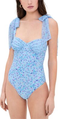 Beach Riot Dede One Piece Iris Petal S