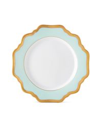 Aqua Rimmed Bread & Butter Plate