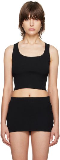 HYEIN SEO SSENSE Exclusive Black Tank Top & Miniskirt Set