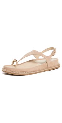 Dolce Vita Stefan Gemstone Suede Sandals Bamboo Suede 6