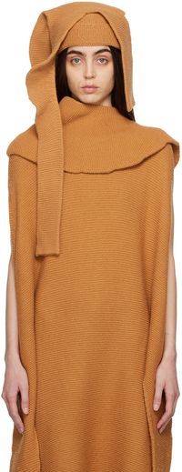 ISSEY MIYAKE Tan Rhizome Beanie