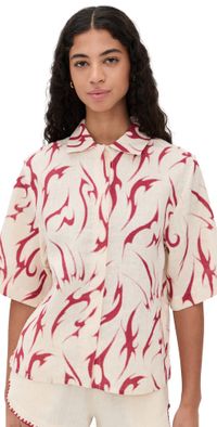OAS Tribalo Vera Shirt Red M