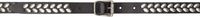 LEMAIRE Brown Almond Stud 20 Belt