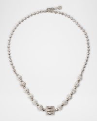 4G Necklace with Crystals