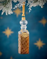 Scotch Decanter Christmas Ornament