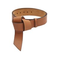 Carnevale Madrid - Ceinture en cuir lisse - Taille M - Marron