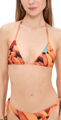 Donde Esteban Bananas Bikini Top Multi XS