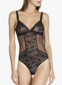 Maison Lejaby - Body en dentelle miss lejaby - Taille 3 - Noir