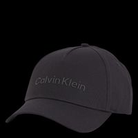 Calvin Klein - Casquette brodée en coton bio - Taille Unique - Noir