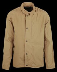 Barbour - Veste col classique en coton - Taille XL - Beige