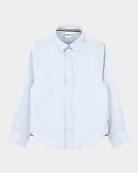 Boy's Classic Button Down Shirt, Size 4-5