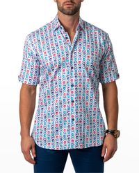 Men's Galileo Crossbones Sport Shirt