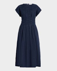 Imogen Ramie Midi Dress