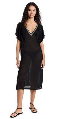 Pitusa V Back Dress Black Standard