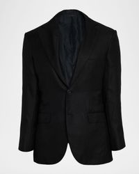 Men's Cashmere and Silk Notch Lapel Sport Coat