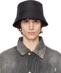 DAIWA PIER39 Black GORE-TEX WINDSTOPPER Tech Bucket Hat