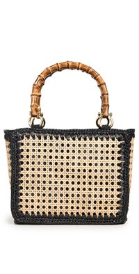 Caterina Bertini Natural Bag Nat/Black 100 One Size
