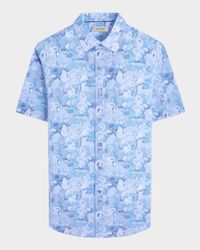 Men's Orson Short-Sleeve Linen Sport Shirt