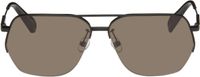 JACQUEMUS Black 'Les lunettes Aviador' Sunglasses