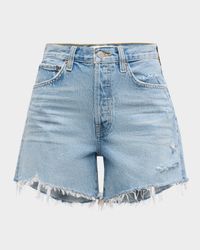 Parker Long Frayed Shorts