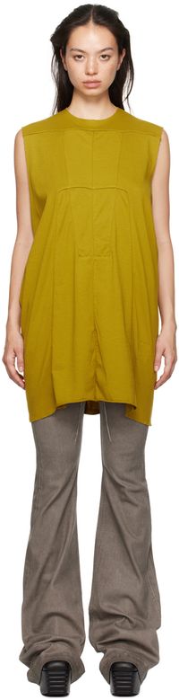 Rick Owens DRKSHDW Débardeur sans manches jaune - Luxor