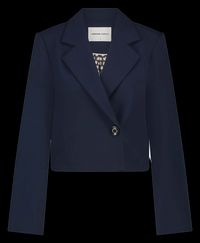 Fabienne Chapot - Vetse col tailleur - Taille 40 - Bleu