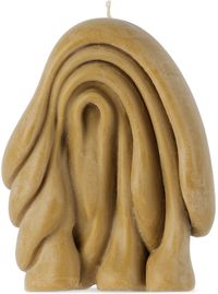 Post Objects SSENSE Exclusive Brown Flow 001 Candle