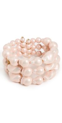 Lele Sadoughi Collector Pearl Bracelet Rose One Size