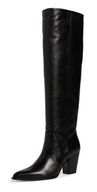 Stuart Weitzman Jolene Boots Black 6