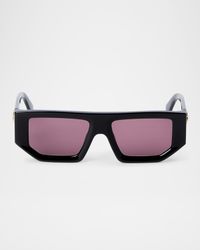 Men's Vancouver Acetate Rectangle Sunglasses