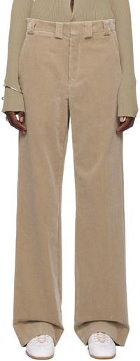 Rier Khaki Cotton Trousers