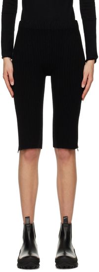 LISA YANG Black 'The Addie' Shorts