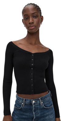 Z Supply Jovy Sweater Top Black S