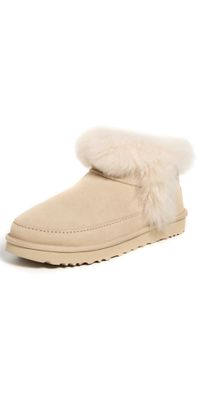UGG Classic Ultra Mini Chalet Boots Sandcastle 9