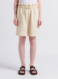 The New Society - Short droit taille haute volanté - Taille M - Blanc