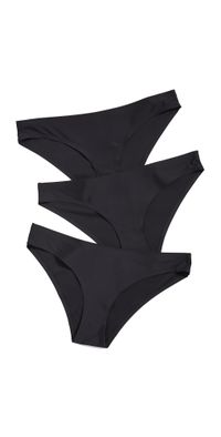 HONEYDEW Skinz Hipster Panty 3-Pack Black/Black/Black L
