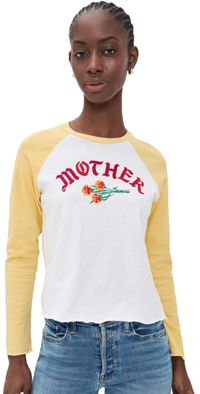 MOTHER The Vintage Sporty Concert T-Shirt Mother Flower L