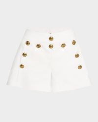Cotton-Stretch Nautical Shorts