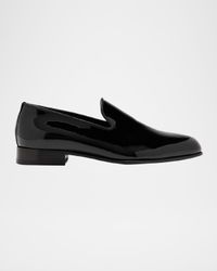 Men's Patent Leather Venetian Loafers