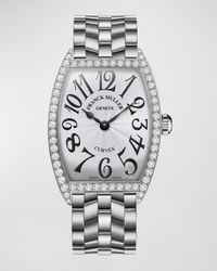 Curvex Stainless Steel Diamond Watch