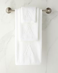 Auberge Monogrammed Fingertip Towel