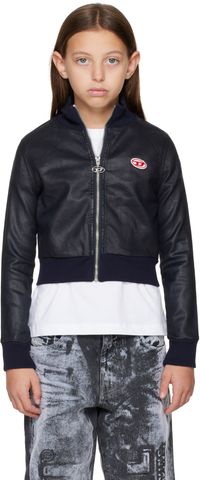 Diesel Kids Navy Semmy-Ne Jjj Bomber Jacket