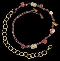 Sessun - Ceinture à perles - Taille Unique - Multicolore