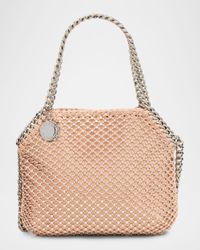 Falabella Mini Crystal Mesh Tote Bag