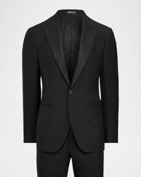 Men's Fairbanks Peaked-Lapel Wool Tuxedo